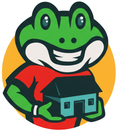 Mr Lizard Home Services Mascot Logo